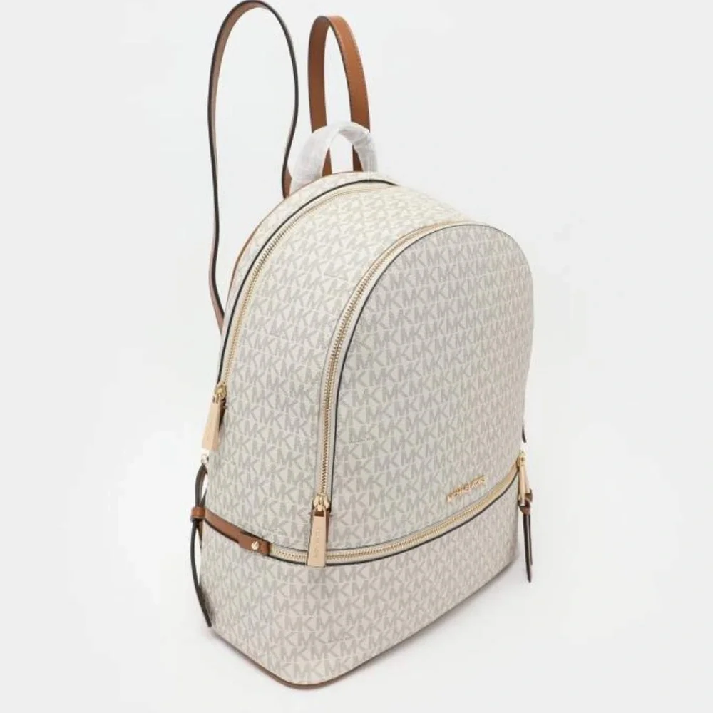 Michael Kors Signature Rhea Medium Backpack - Picture 2 of 9